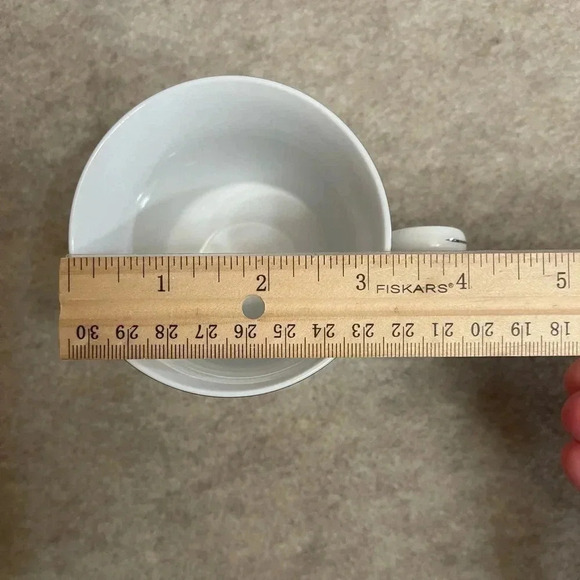 Sango Cannes Pattern 8078 White Floral Goldtone Trim Footed Coffee Tea Cup - Picture 8 of 9